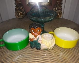 We have a lot of glassware right here