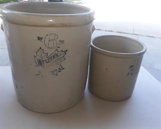 Stoneware crocks