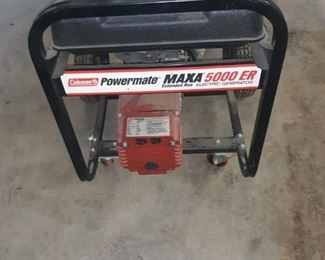 Coleman Powermate Maxa 5000 Generator 