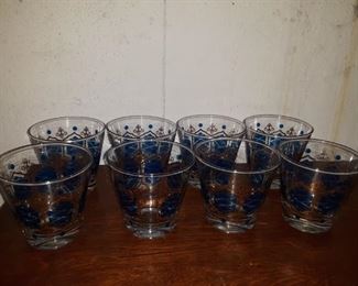 Vintage juice glasses