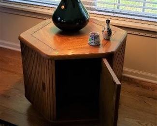 octagon end table