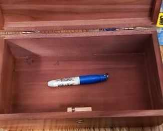 Lane cedar lined jewelry box