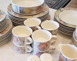 Mikasa "Cezanne" pattern service for 8