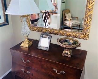 $280 ORNATE GOLD MIRROR
43”L x 31”H x 2”D