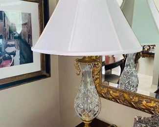 $185 WATERFORD LAMP
34” TALL