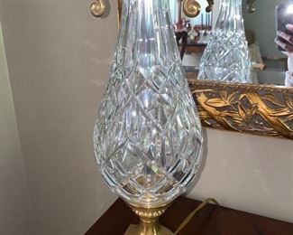 $185 WATERFORD LAMP
34” TALL