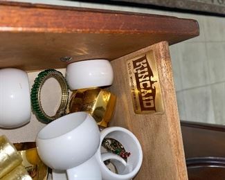 $150 KINCAID SOLID WOOD CHINA CABINET
60”L x 17.5”D x 78.5”H