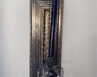 $45 GOLDEN WALL SCONCES-PAIR