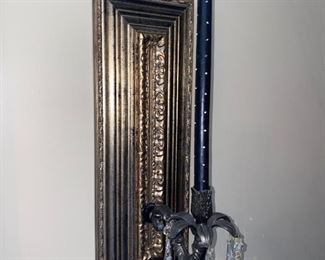 $45 GOLDEN WALL SCONCES-PAIR