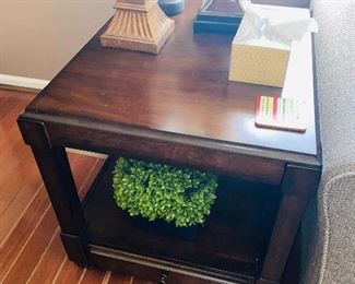 $125 WOODEN SIDE TABLE
