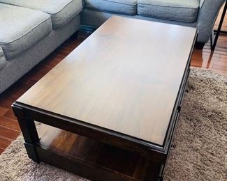 $195 WOODEN COFFEE TABLE