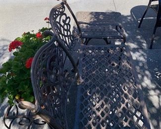 GORGEOUS BEKA OUTDOOR CAST PATIO FURNITURE
$275 EACH 2 LOVESEATS