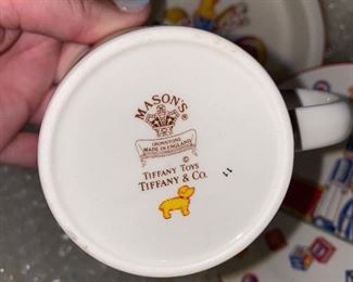 $45 MASON’S TIFFANY & CO. KIDS CHINA SET