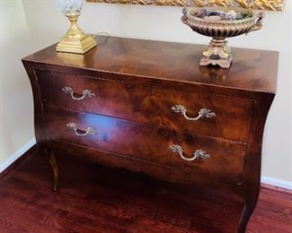$300 BOMBAY CHEST WITH 2 DRAWERS
43”L x 18.5”D x 32”H