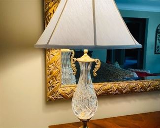 $185 WATERFORD LAMP
34” TALL