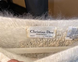 $75 VINTAGE CHRISTIAN DIOR SWEATER