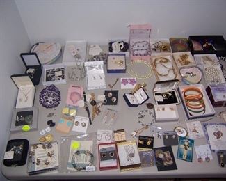 MOST OF THE JEWELRY IS COSTUME