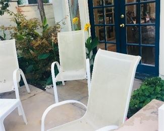 Extra patio chairs w/umbrella 