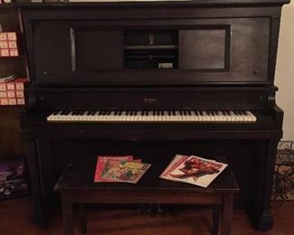 Beautiful Player Piano - By Packard.