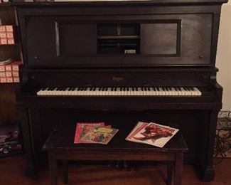 Beautiful Player Piano  - By Packard.