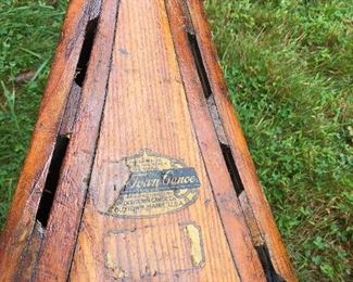 Old Town Canoe Vintage Wood  1951