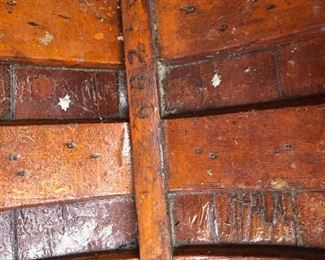 Old Town Canoe Vintage Wood  1951 Numbered