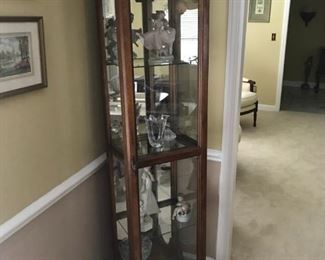 Glass Curio $ 126.00