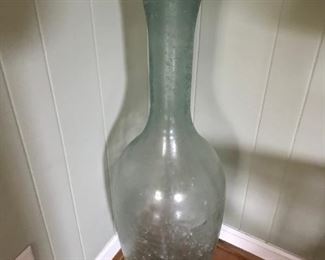 Large Decorative Glass Jar $ 56.00