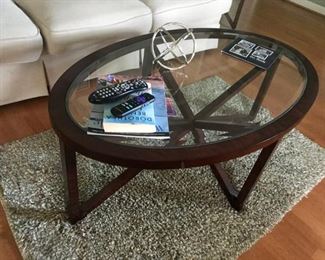 Glass Top Coffee Table $ 82.00