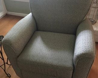 Blue Upholstered Chair $ 54.00