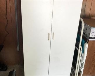 White Cabinet $ 38.00
