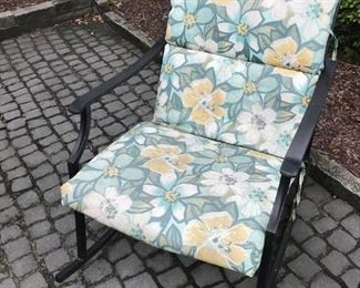 Metal Rocker / Cushions $ 40.00