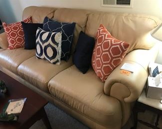 Leather Sofa $ 280.00