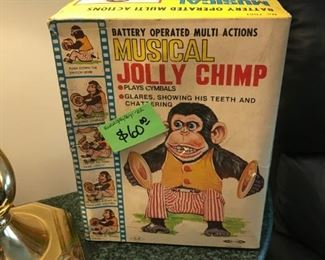 Vintage Jolly Chimp $ 60.00