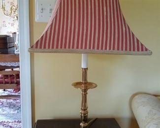 pair of these brass lamps