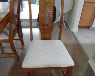 Dining Chair with cushioned seats