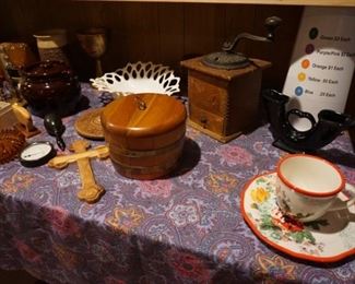 wood, coffee grinder, decor