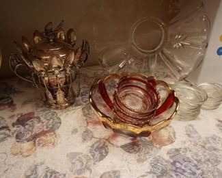 Sterling, serving pieces