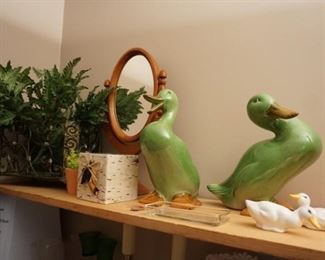 ducks, decor