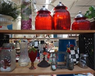 vases, canisters,  jars, 
