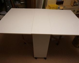 sewing/craft table open