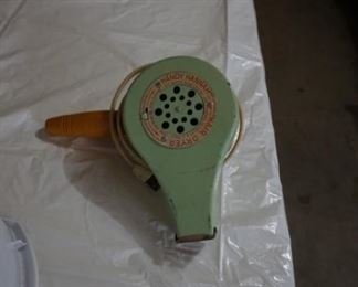 vintage hair dryer