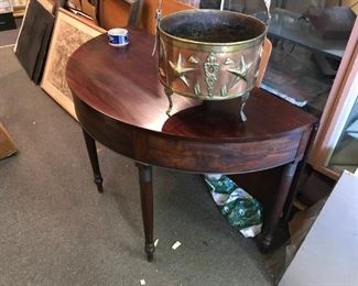 TWO PART EARLY DINING TABLE