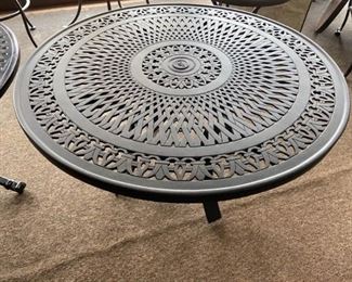 Bronze Chat Table