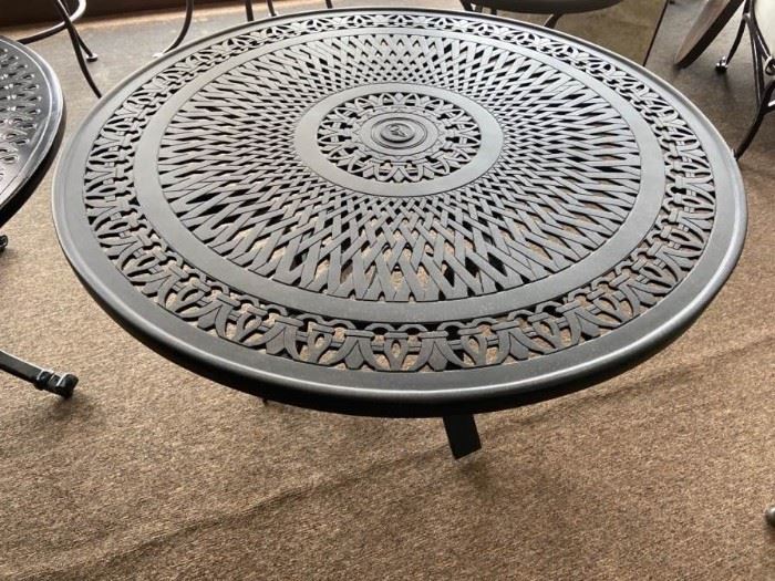Bronze Chat Table