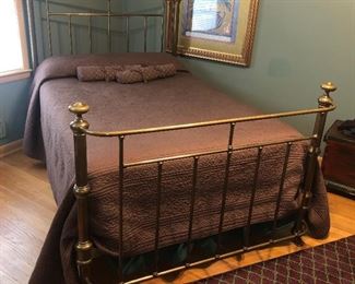 Antique Brass Bed
