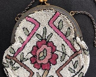 Victorian Beaded Handbag