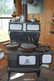 Goodyear stove mfg, by Hanks Stove Works Rome Ga.