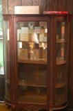Bow Front China Cabinet