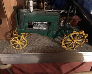 Cast Iron Tractor - 